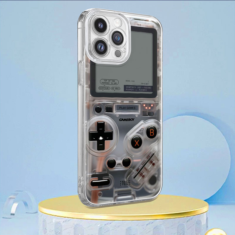 Phone Cases Transparent - واضح PC لعبة آلة نمط جراب