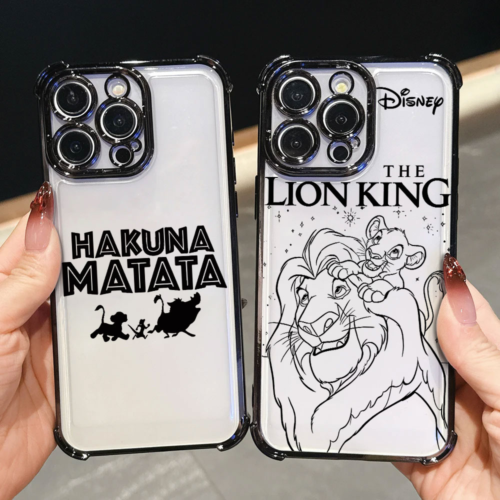 Phone Cases Disney - غطاء هاتف فاخر مقاوم للصدمات بتصميم