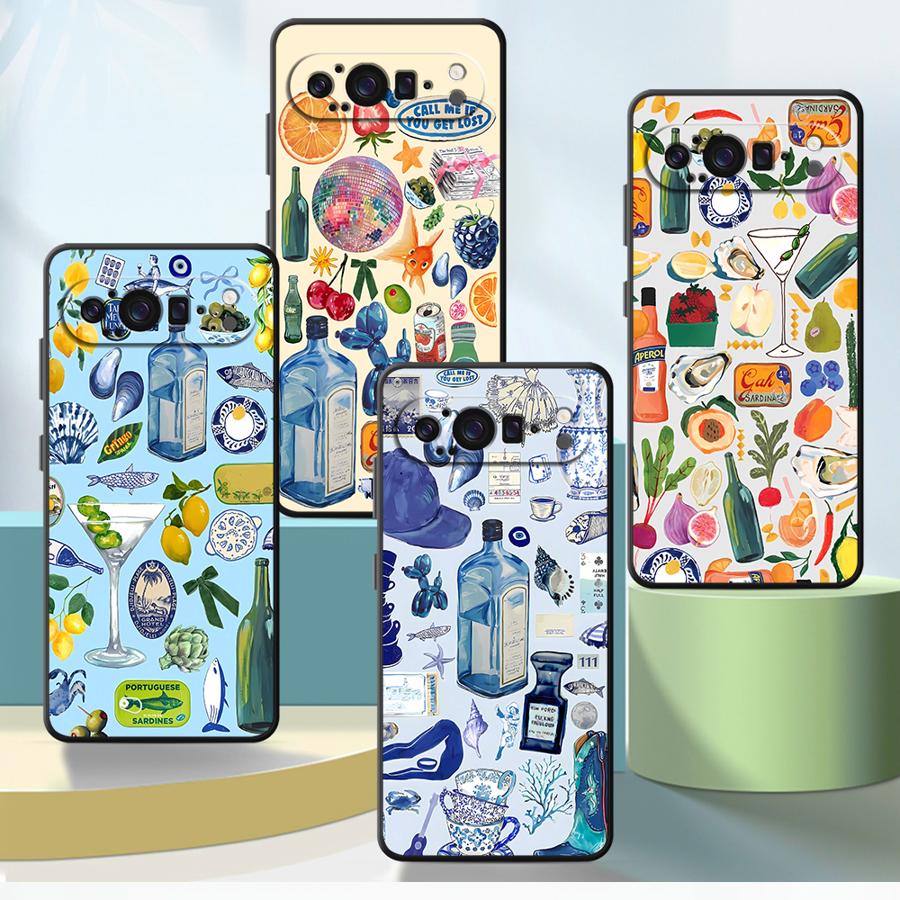 Google Pixel 8A - غطاء هاتف بتصميم منظر شاطئ البحر