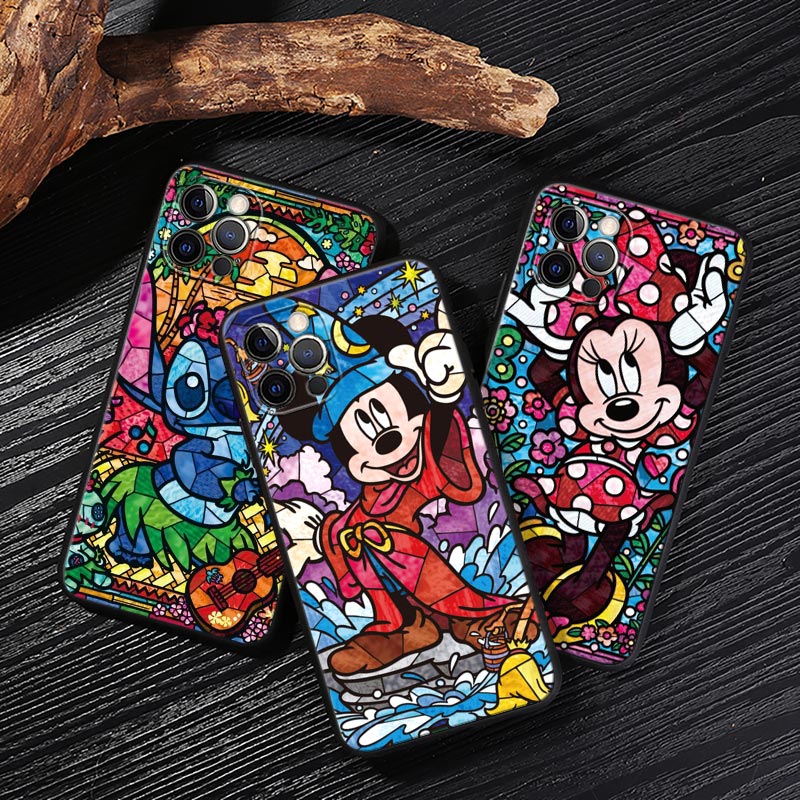 Phone Cases Disney - جراب ديزني بتصميم ميني ميكي مزخرف