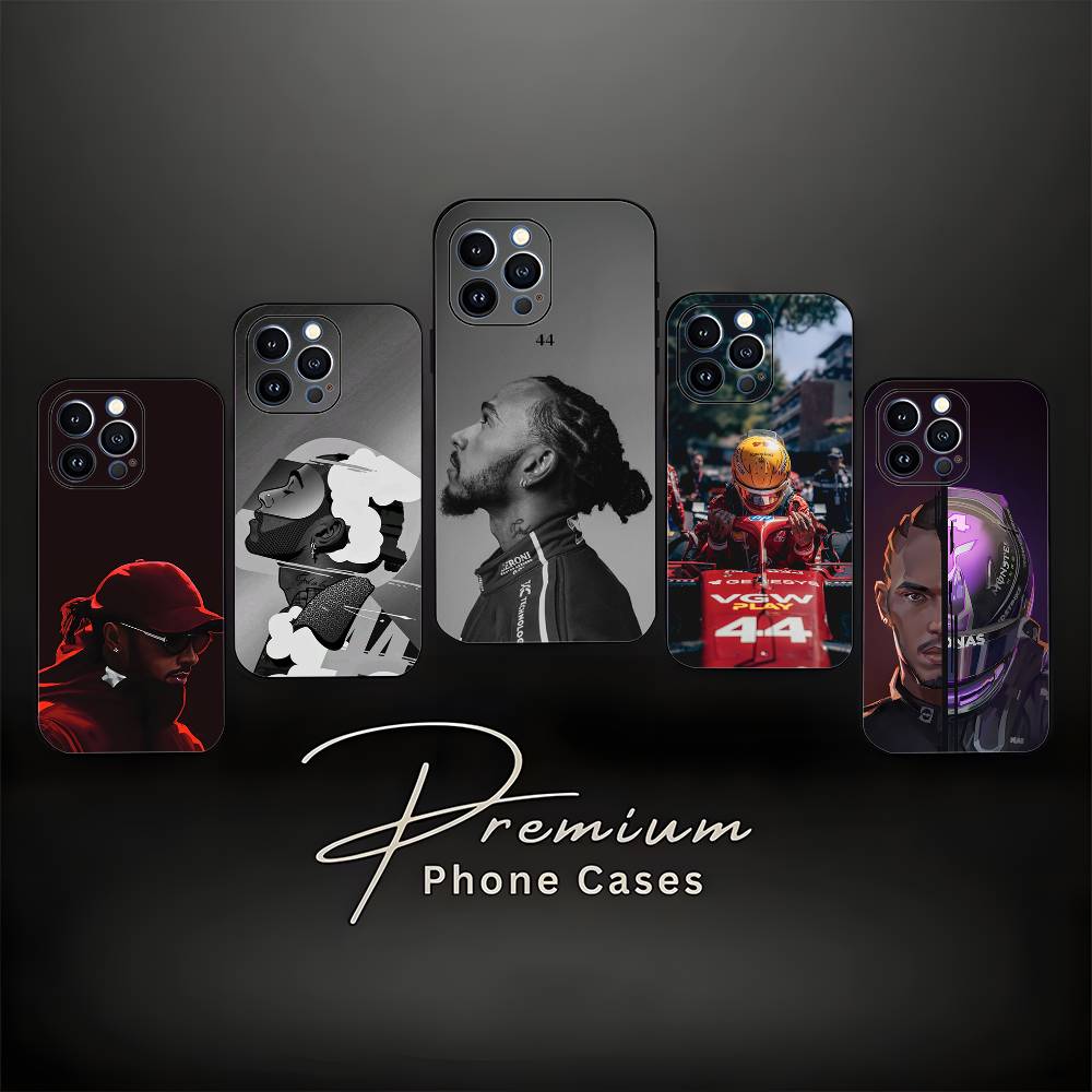 Phone Cases Hamilton - حافظة هاتف L-Lewis H-Hamilton لهاتف iPhone