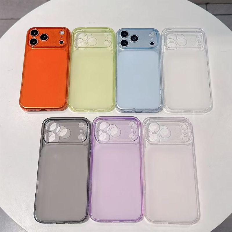 Phone Cases Transparent - غطاء هاتف شفاف فائق النحافة من