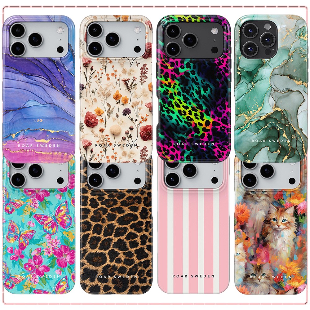 Phone Cases Sweden - غطاء هاتف Roar Sweden ذو خطوط