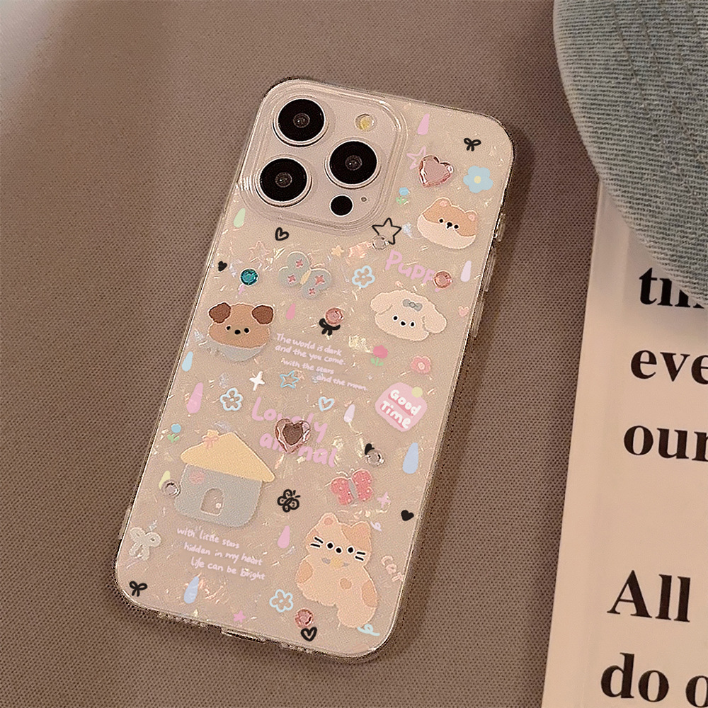 لطيف الكرتون جرو شل نمط جراب ه - مراجعة Phone Cases Cute Iphone 13 وسعره