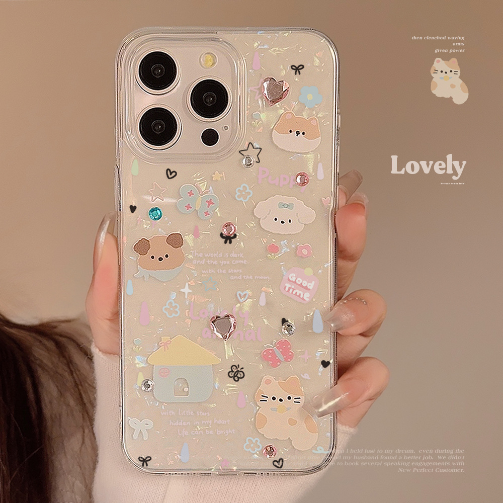 لطيف الكرتون جرو شل نمط جراب ه - مراجعة Phone Cases Cute Iphone 13 وسعره