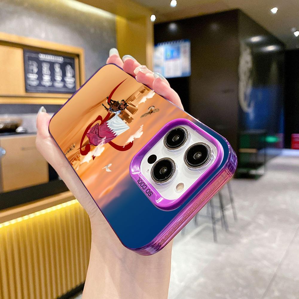 غطاء هاتف محمول شفاف بلون أرجو - مراجعة Phone Cases Qatar وسعره