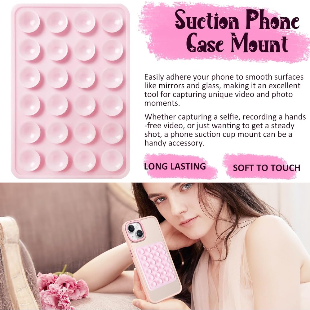 حامل هاتف سيليكون لاصق غير قاب - مراجعة Phone Cases Video وسعره