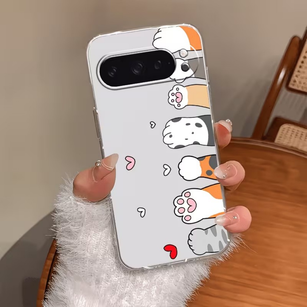 غطاء هاتف سيليكون شفاف بتصميم  - مراجعة Phone Cases Pixel 10 Pro وسعره