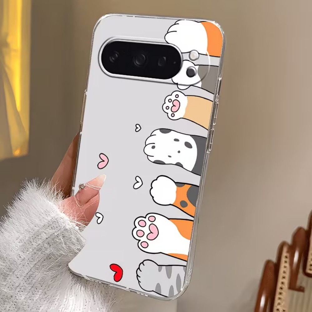 غطاء هاتف سيليكون شفاف بتصميم  - مراجعة Phone Cases Pixel 10 Pro وسعره