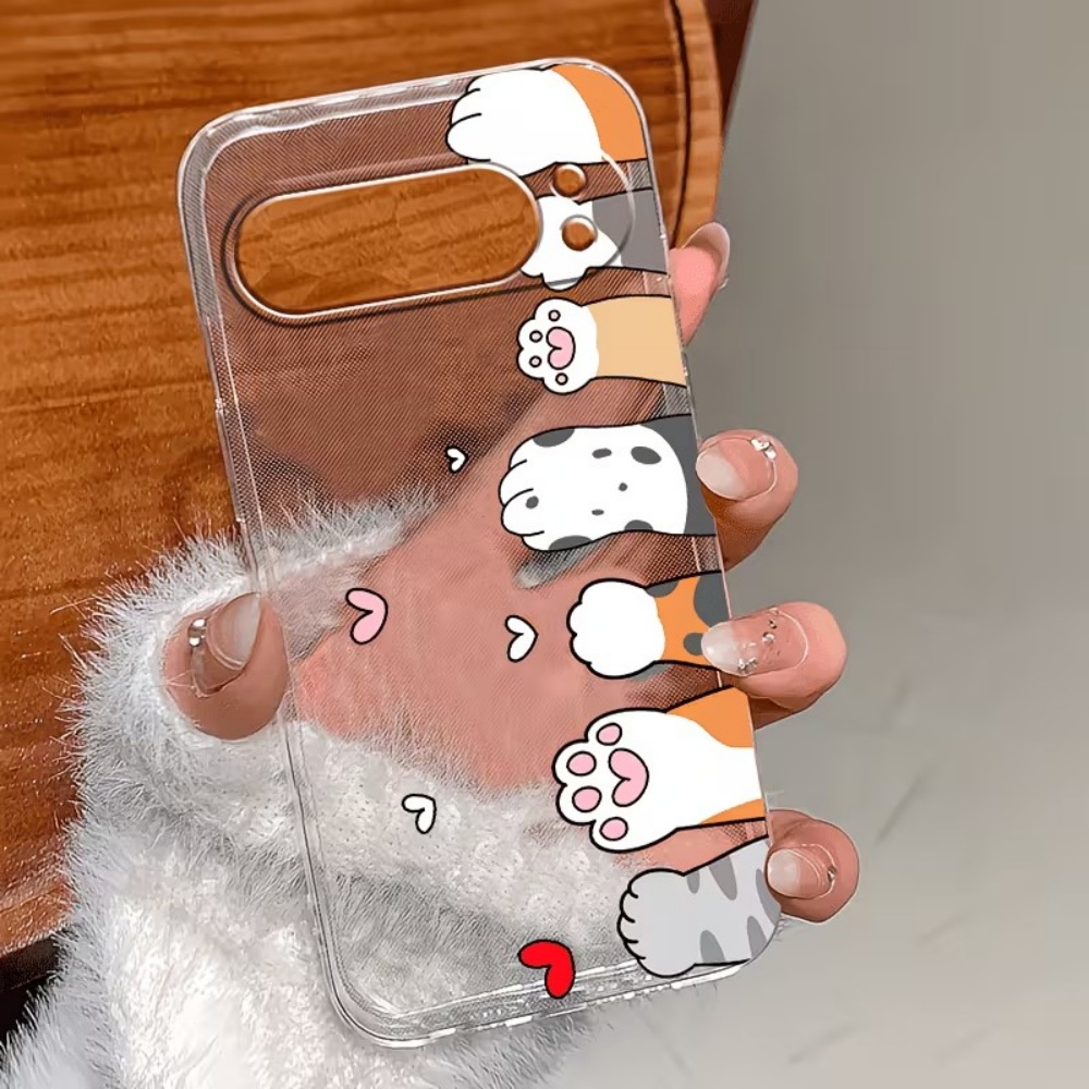 غطاء هاتف سيليكون شفاف بتصميم  - مراجعة Phone Cases Pixel 10 Pro وسعره