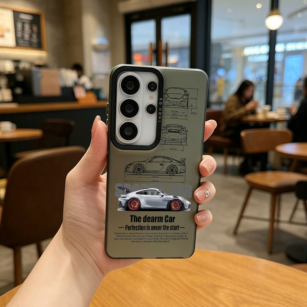 غطاء هاتف بتصميم سيارة رياضية  - مراجعة Phone Cases For Samsung S21 5G وسعره