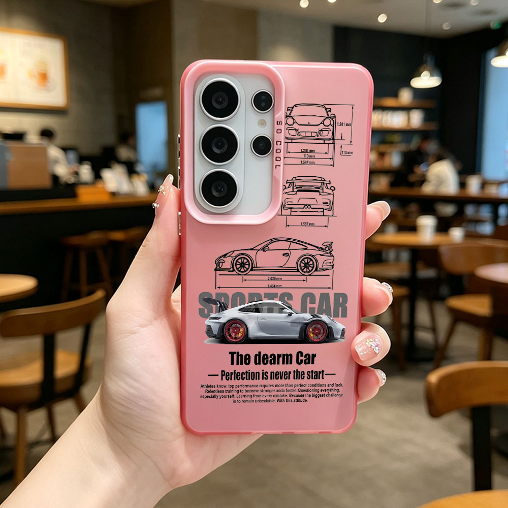 غطاء هاتف بتصميم سيارة رياضية  - مراجعة Phone Cases For Samsung S21 5G وسعره
