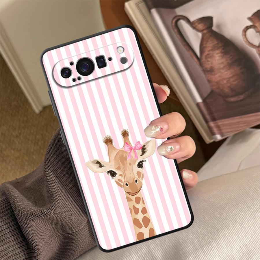 غطاء هاتف كرتوني على شكل زرافة - مراجعة Phone Cases Pixel 10 Pro وسعره