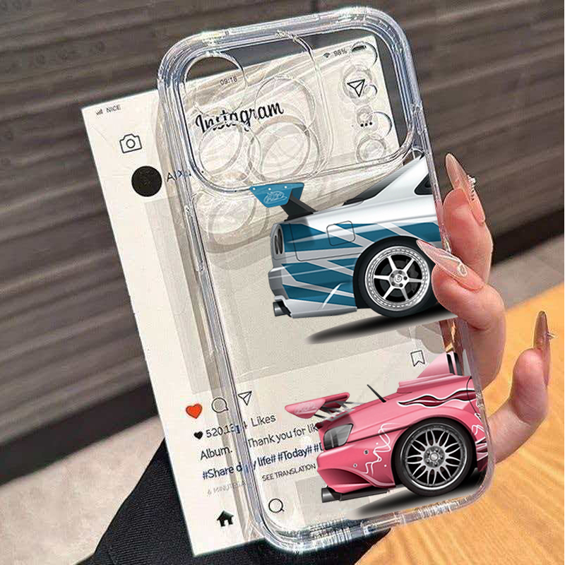غطاء هاتف بتصميم سيارة سباق را - مراجعة Phone Cases For Samsung S21 5G وسعره