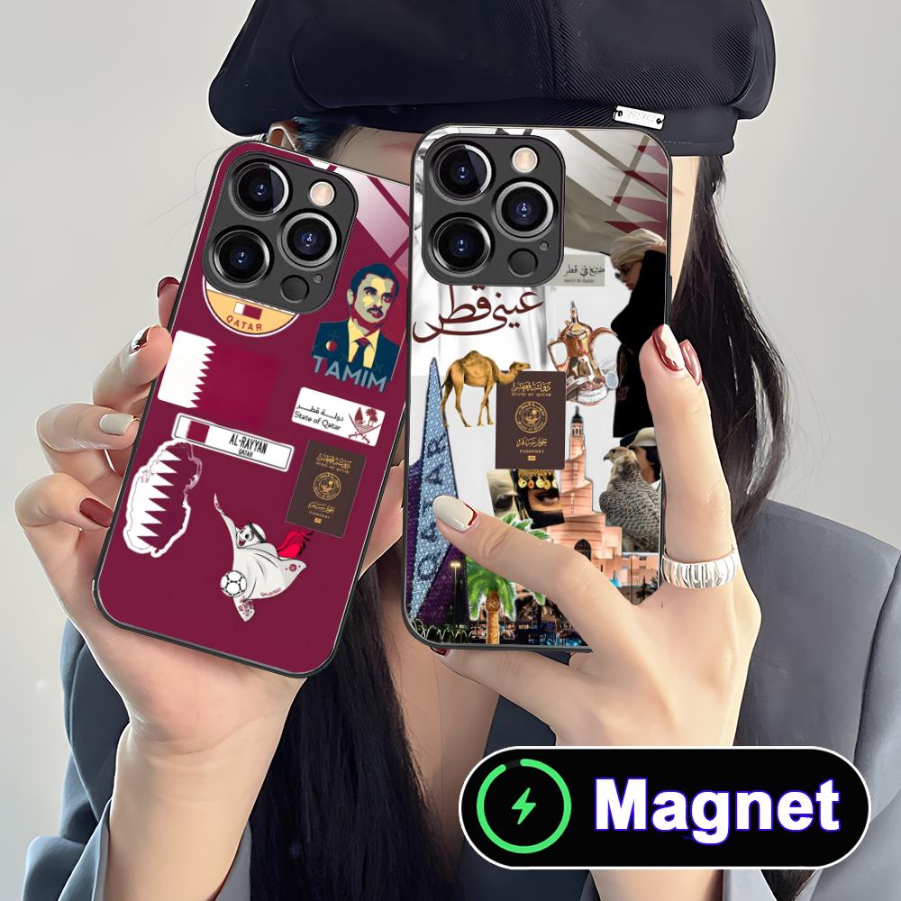 غطاء هاتف محمول زجاجي بتصميم ع - مراجعة Phone Cases Qatar وسعره