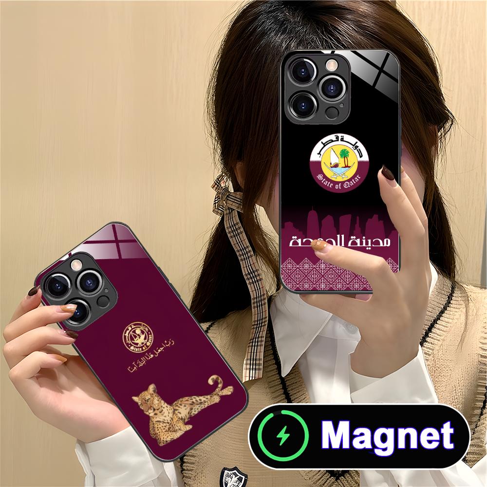 غطاء هاتف محمول زجاجي بتصميم ع - مراجعة Phone Cases Qatar وسعره
