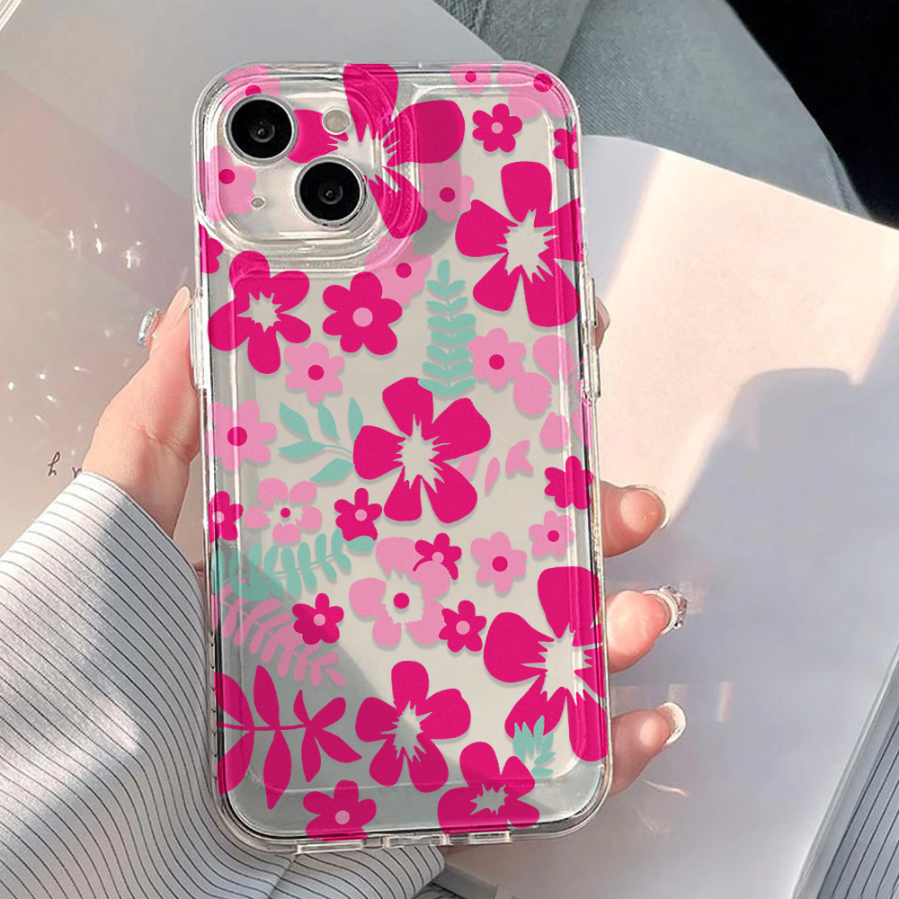 غطاء هاتف شفاف مزخرف بالزهور ل - مراجعة Phone Cases Transparent وسعره