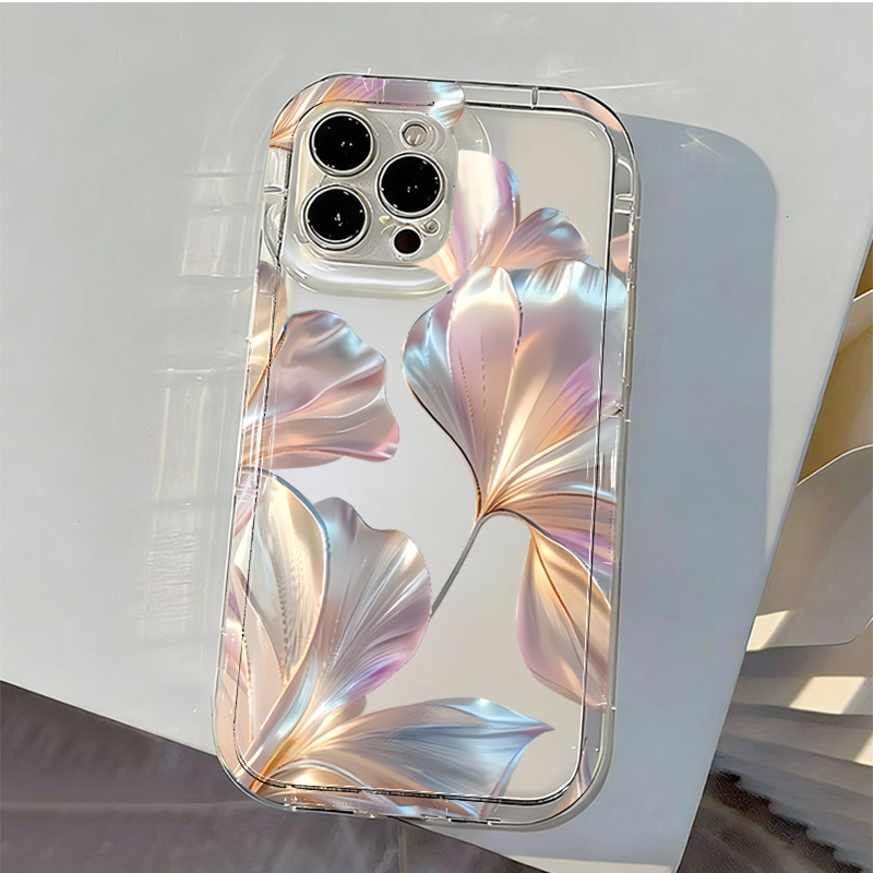 غطاء هاتف ملون بطباعة أوراق ال - مراجعة Phone Cases Transparent وسعره
