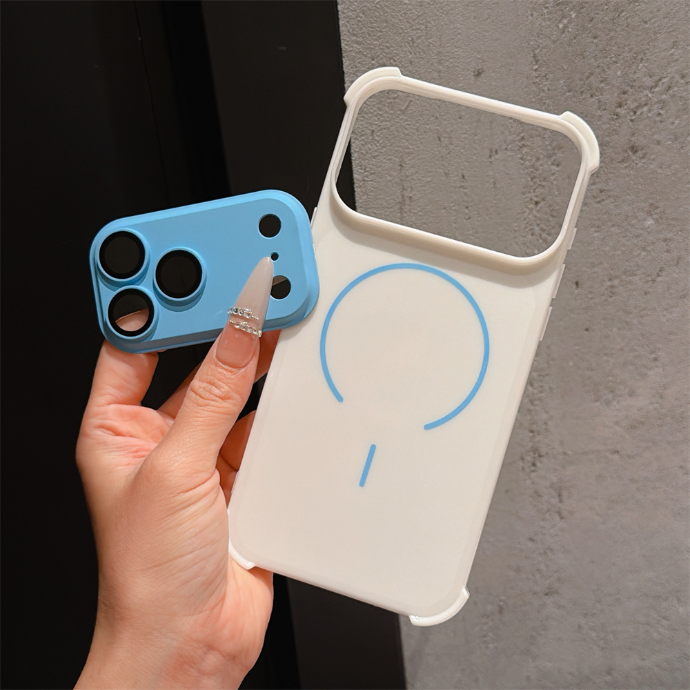 غطاء هاتف مدرع بألوان متباينة  - مراجعة Phone Cases Magsafe وسعره