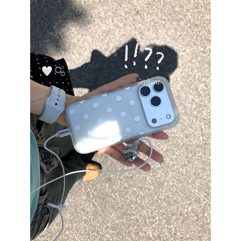 جراب هاتف شفاف غير لامع بنقاط  - مراجعة Phone Cases Transparent وسعره