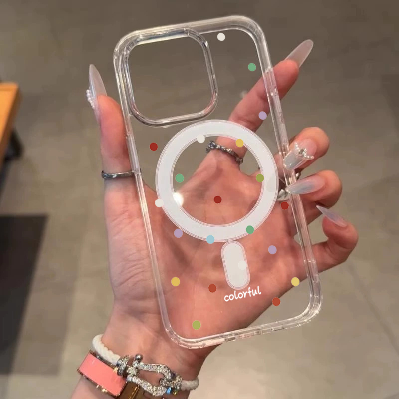 INS الكورية الإبداعية الملونة  - مراجعة Phone Cases Magsafe وسعره