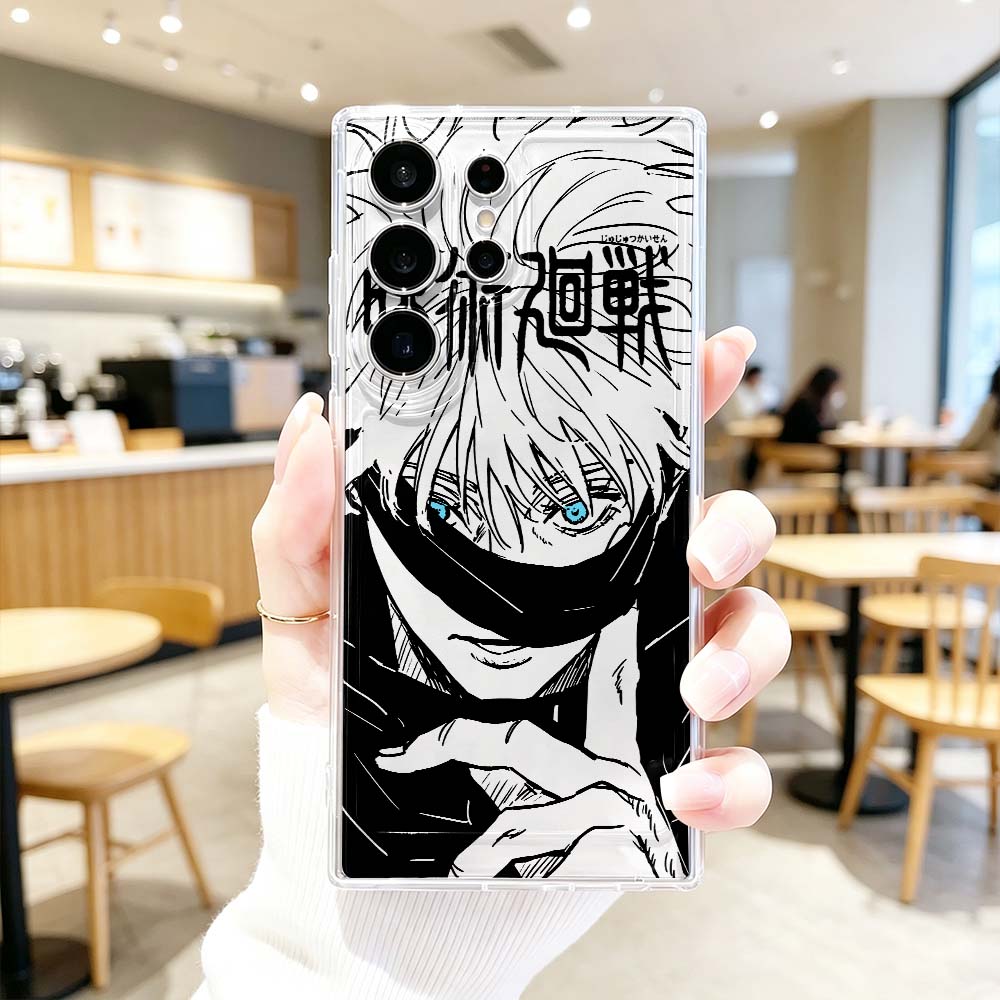 غطاء هاتف شفاف بتصميم أنيمي جو - مراجعة Phone Cases For Samsung S21 5G وسعره