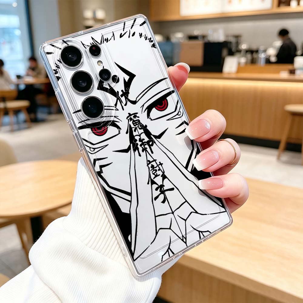 غطاء هاتف شفاف بتصميم أنيمي جو - مراجعة Phone Cases For Samsung S21 5G وسعره