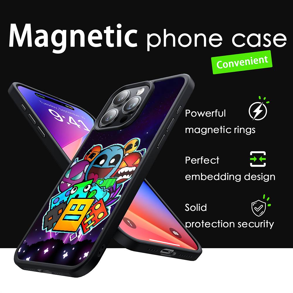 لعبة فيديو G-Geometry Dash جرا - مراجعة Phone Cases Video وسعره