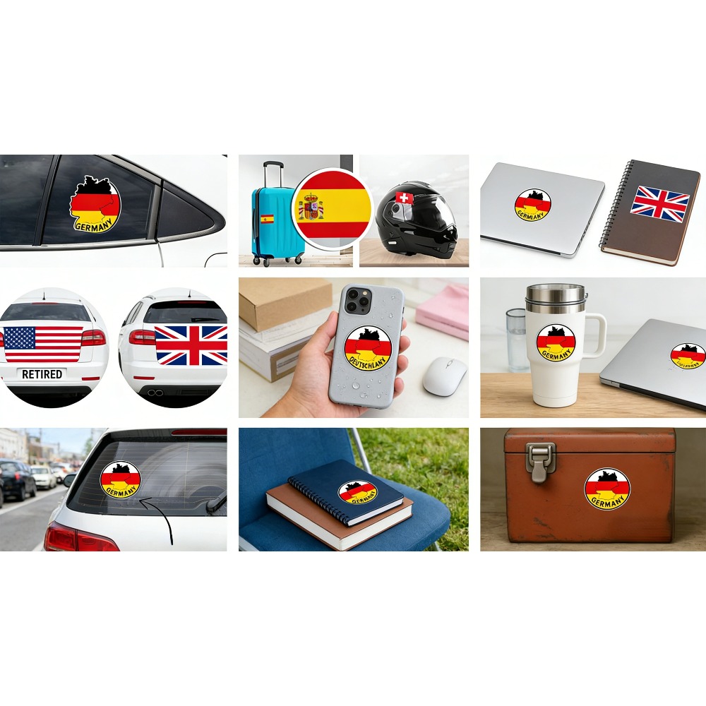 ملصق بيضاوي بعلم قطر، ملصقات إ - مراجعة Phone Cases Qatar وسعره