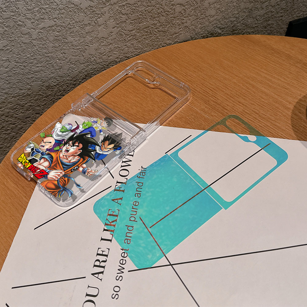 غطاء هاتف شفاف بتصميم أنيمي يا - مراجعة Phone Cases Z Flip 5 وسعره