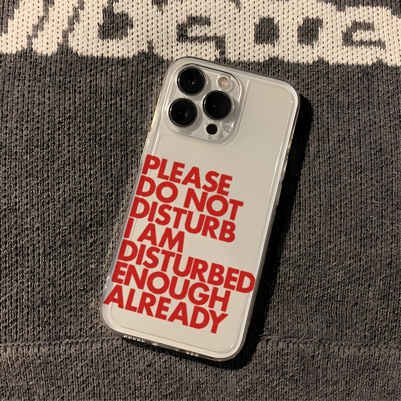 غطاء هاتف بتصميم كلمات إنجليزي - مراجعة Phone Cases Transparent وسعره