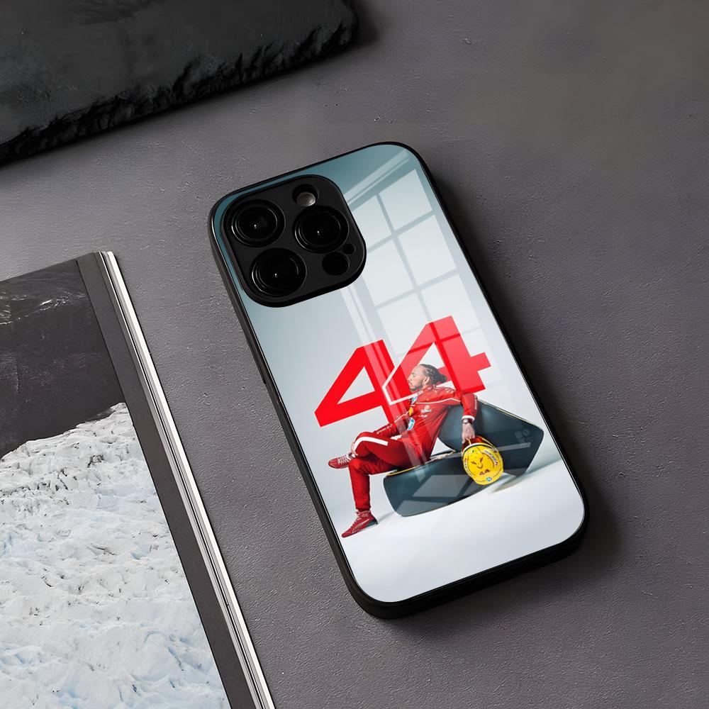 غطاء هاتف زجاجي أسود بتصميم 44 - مراجعة Phone Cases Hamilton وسعره