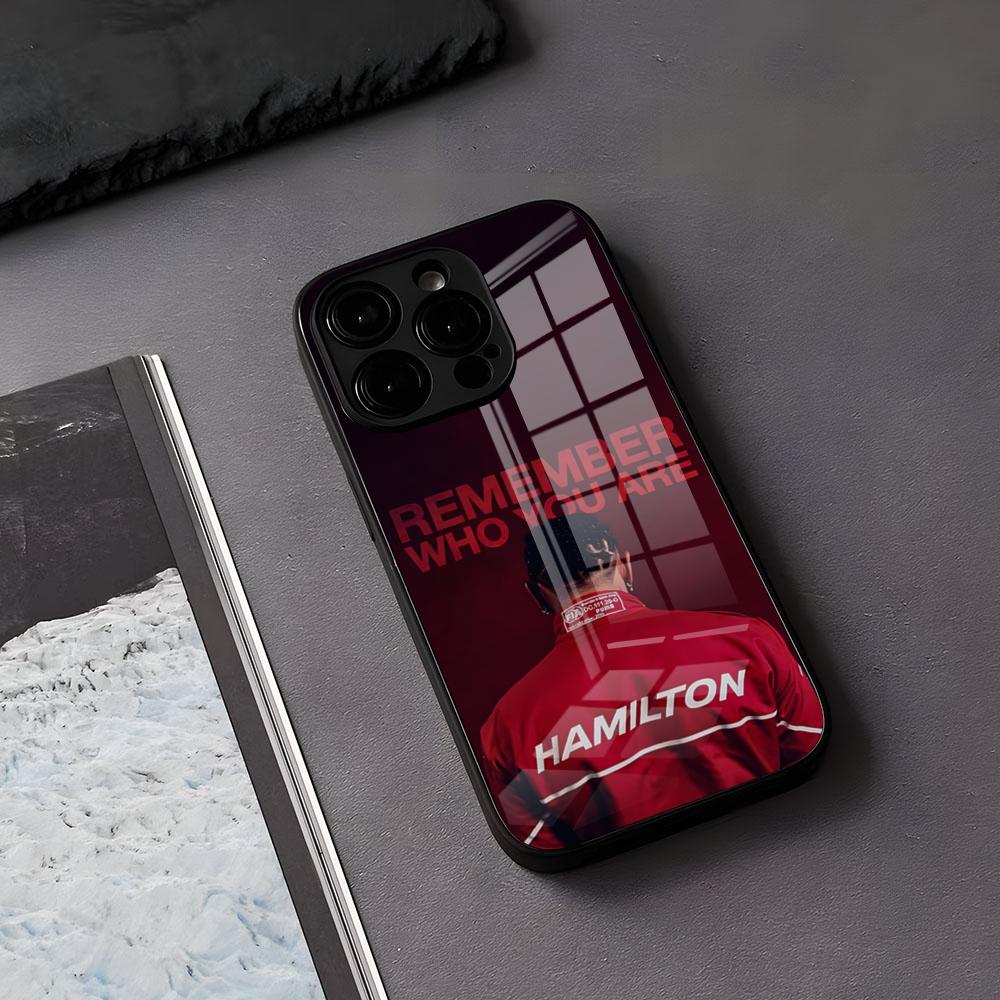 غطاء هاتف زجاجي أسود بتصميم 44 - مراجعة Phone Cases Hamilton وسعره