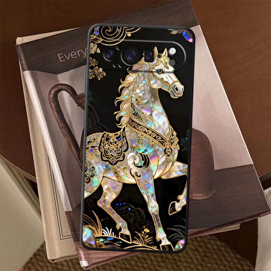 غطاء هاتف Lucky Horse Funda له - مراجعة Phone Cases Pixel 10 Pro وسعره