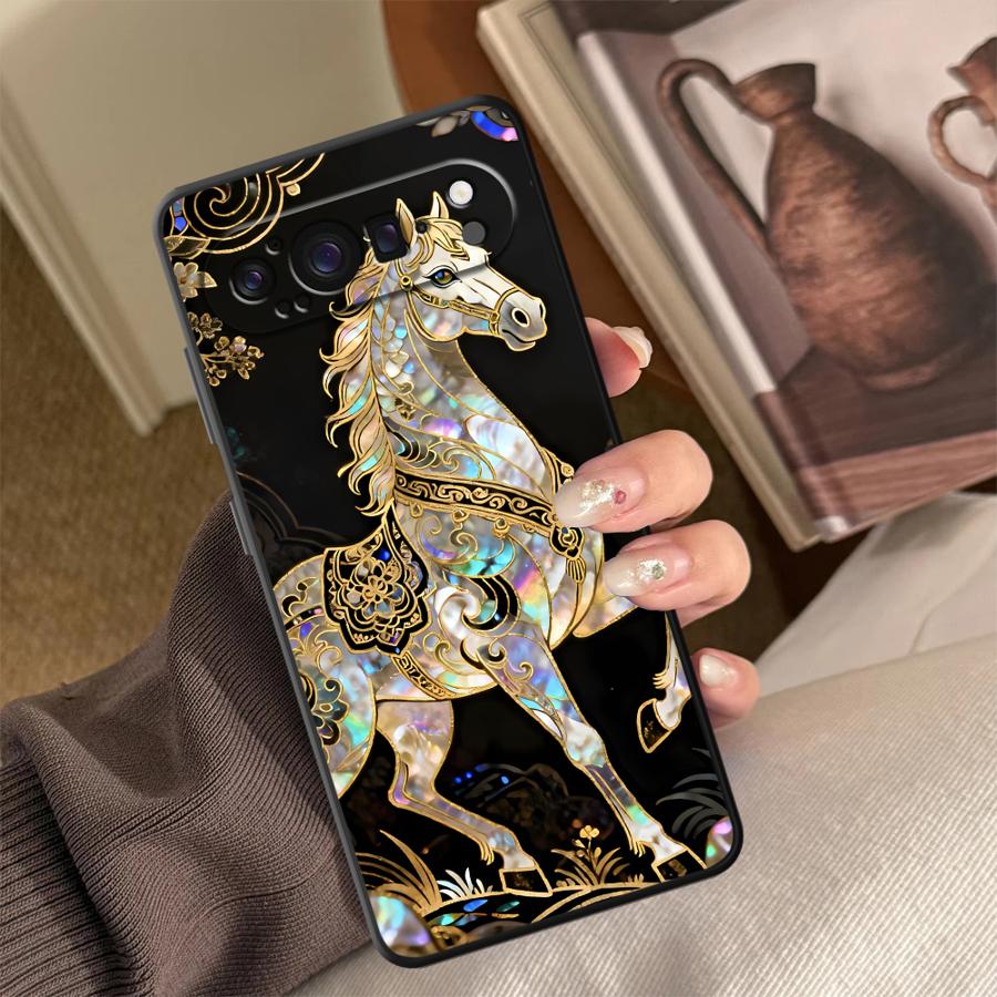 غطاء هاتف Lucky Horse Funda له - مراجعة Phone Cases Pixel 10 Pro وسعره