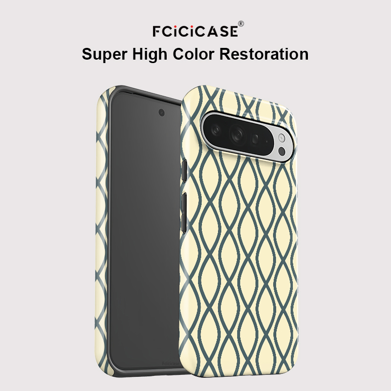 غطاء هاتف أنيق بتصميم مخطط من  - مراجعة Phone Cases Pixel 10 Pro وسعره