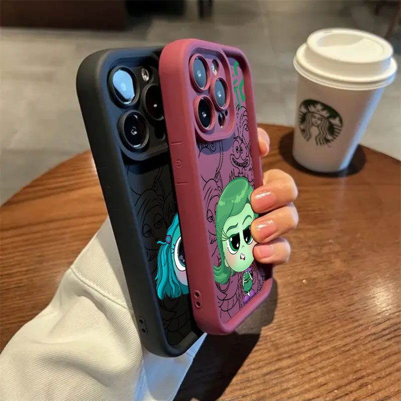 غطاء خلفي كرتوني بتصميم Inside - مراجعة Phone Cases Disney وسعره
