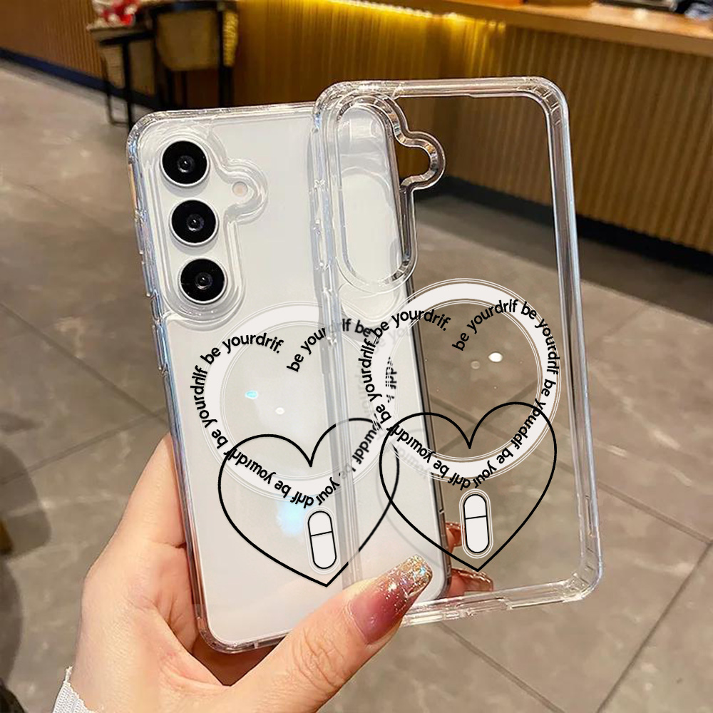غطاء هاتف شفاف بتصميم قلب متوا - مراجعة Phone Cases Magsafe وسعره