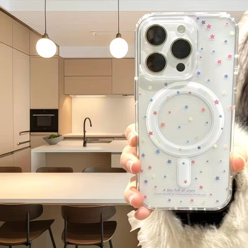 غطاء هاتف بنمط النجوم الصغيرة  - مراجعة Phone Cases Magsafe وسعره