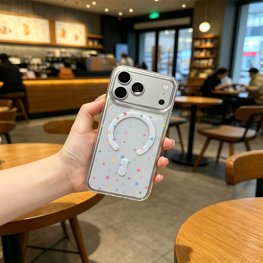 غطاء هاتف بنمط النجوم الصغيرة  - مراجعة Phone Cases Magsafe وسعره