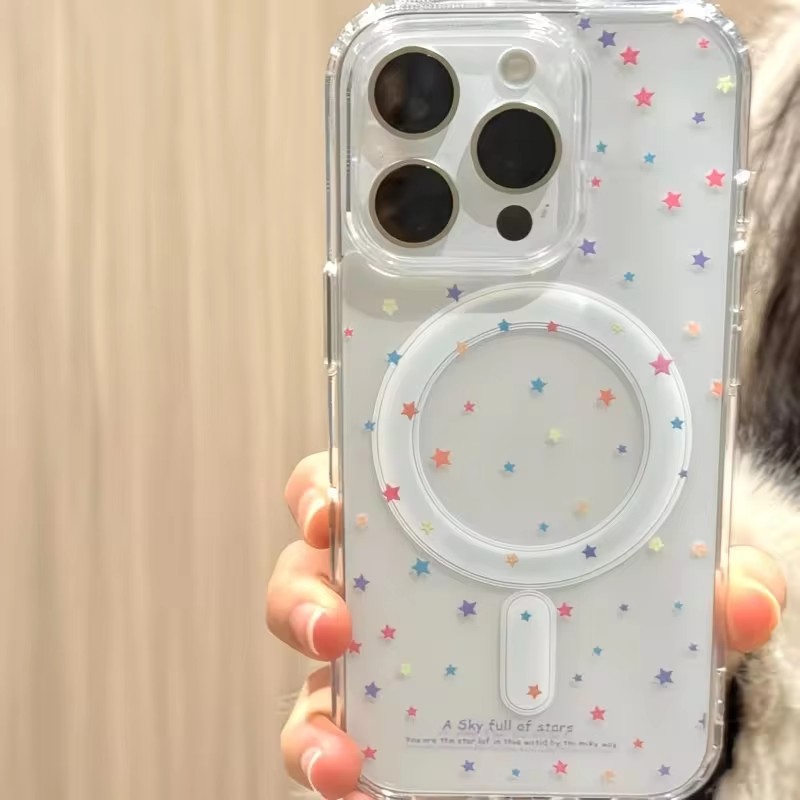 غطاء هاتف بنمط النجوم الصغيرة  - مراجعة Phone Cases Magsafe وسعره