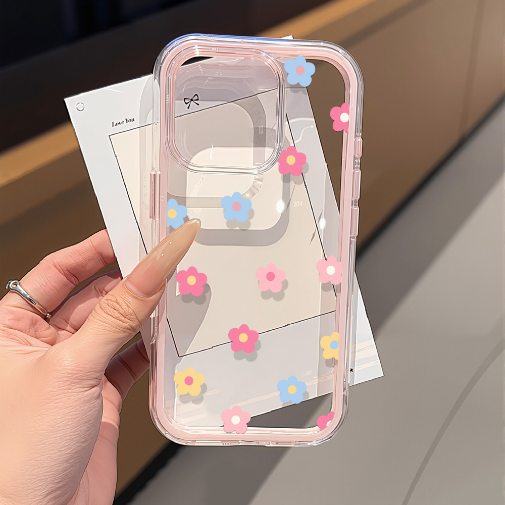 غطاء هاتف شفاف بتصميم زهور لسا - مراجعة Phone Cases Transparent وسعره