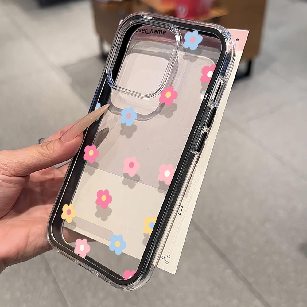 غطاء هاتف شفاف بتصميم زهور لسا - مراجعة Phone Cases Transparent وسعره