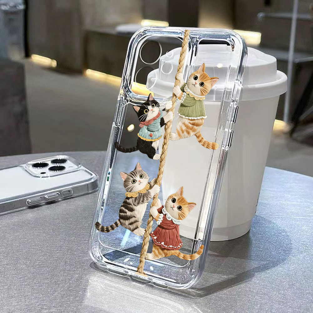 جراب هاتف سيليكون بتصميم القط  - مراجعة Phone Cases For Samsung S21 5G وسعره