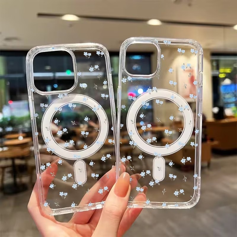 جراب هاتف مغناطيسي شفاف بتصميم - مراجعة Phone Cases Magsafe وسعره