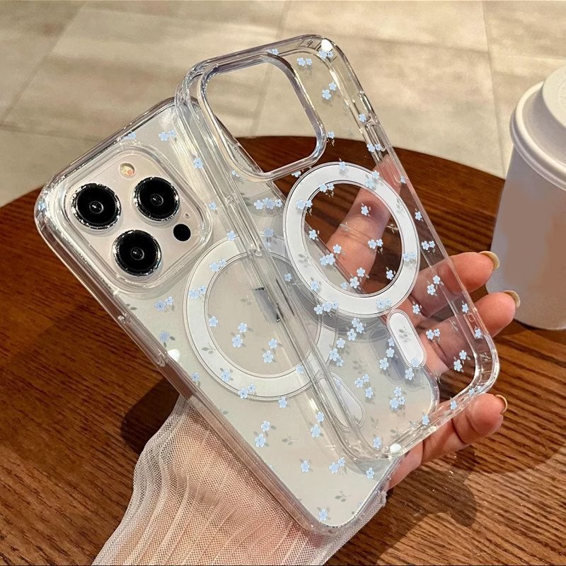 جراب هاتف مغناطيسي شفاف بتصميم - مراجعة Phone Cases Magsafe وسعره