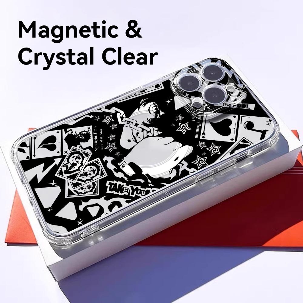 غطاء هاتف مغناطيسي شفاف بتصميم - مراجعة Phone Cases Transparent وسعره