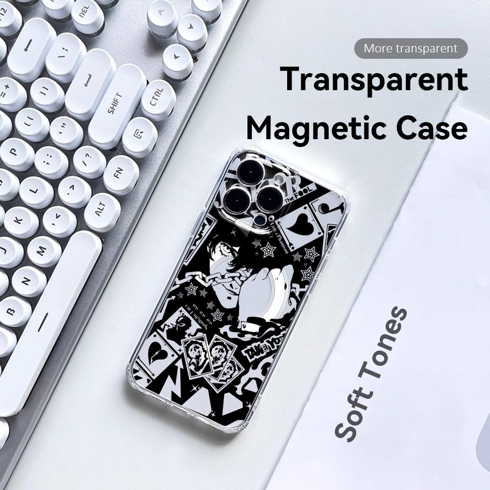 غطاء هاتف مغناطيسي شفاف بتصميم - مراجعة Phone Cases Transparent وسعره