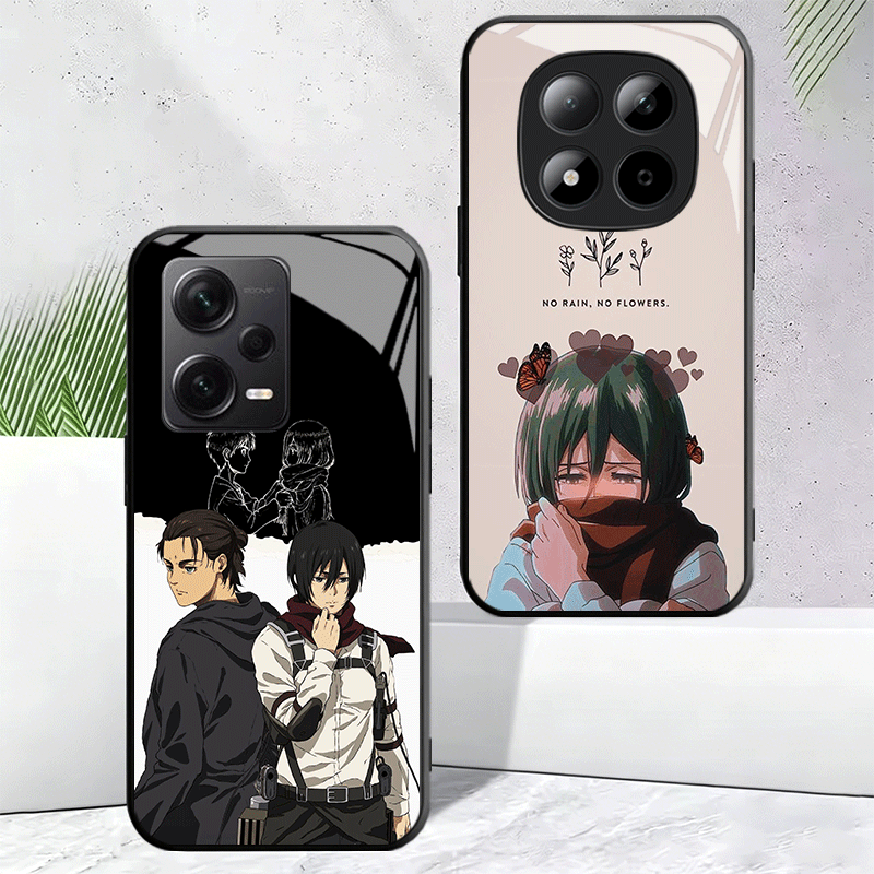 غطاء هاتف زجاجي بتصميم هجوم ال - مراجعة Phone Cases On Shein وسعره