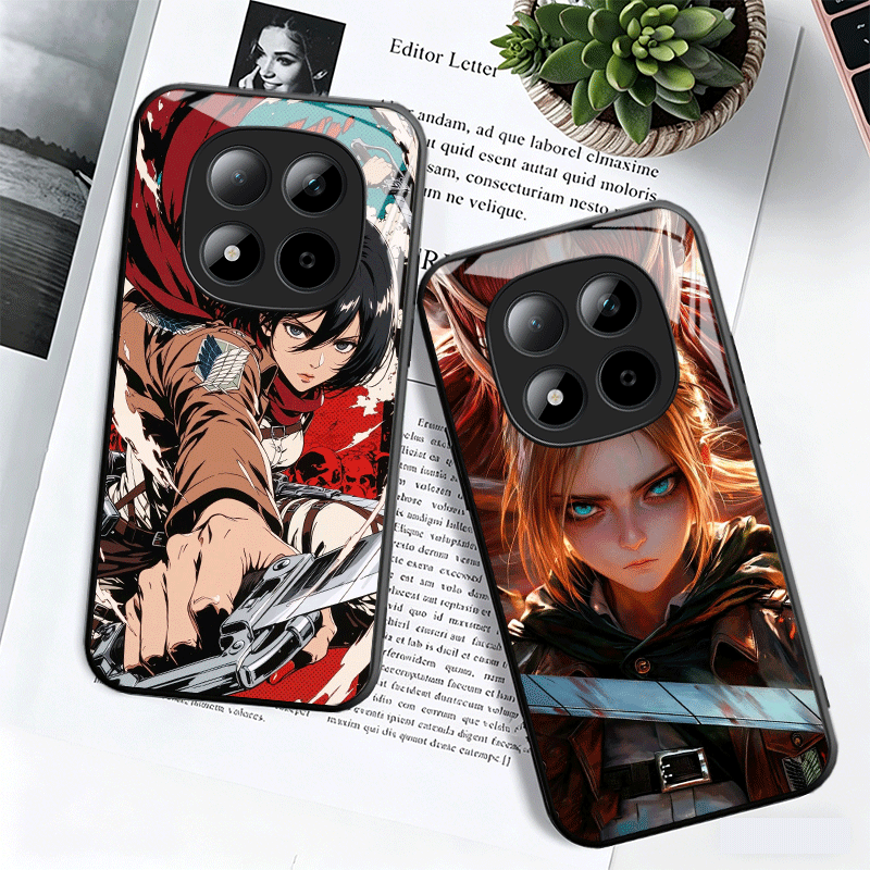 غطاء هاتف زجاجي بتصميم هجوم ال - مراجعة Phone Cases On Shein وسعره